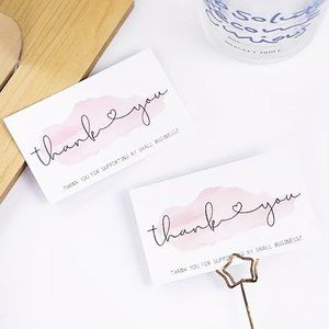 50 - Thank You Card For Small Business